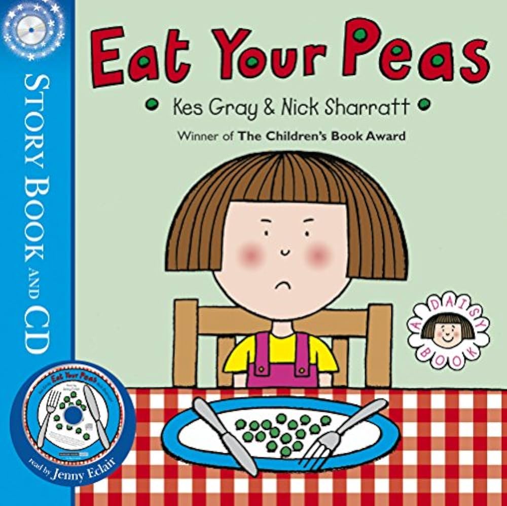 241 DAISY Eat Your Peas 音声絵本 📚 Daisy Eat Your Peas🫛| Learning and Counting | Kids Books